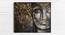 Gray and Gold Buddha Painting - 24 x 20 inch (multi-color) by Urban Ladder - Design 1 Side View - 799501