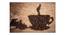 Coffee Beans Cup Painting - 24 x 16 inch (multi-color) by Urban Ladder - Ground View Design 1 - 799508