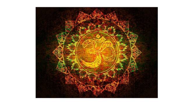 Mandala OM Painting - 24 x 18 inch (multi-color) by Urban Ladder - Front View Design 1 - 799543