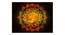 Mandala OM Painting - 24 x 18 inch (multi-color) by Urban Ladder - Front View Design 1 - 799543
