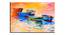 Multicolored Boats Painting - 24 x 16 inch (multi-color) by Urban Ladder - Front View Design 1 - 799546