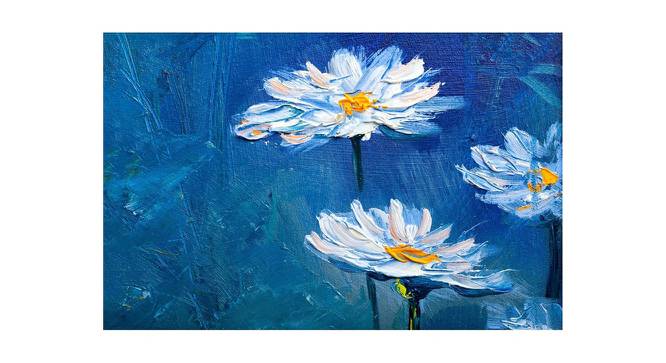 Pretty White Flowers Painting - 24 x 16 inch (multi-color) by Urban Ladder - Front View Design 1 - 799550