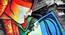 King & Queen Painting - 24 x 16 inch (multi-color) by Urban Ladder - Design 1 Side View - 799557