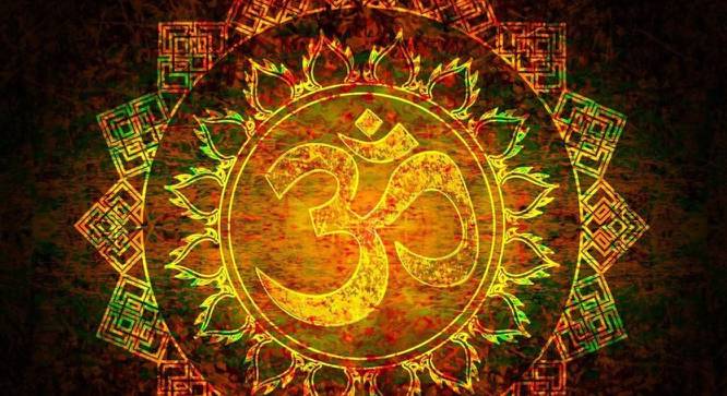 Mandala OM Painting - 24 x 18 inch (multi-color) by Urban Ladder - Design 1 Side View - 799559