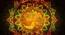 Mandala OM Painting - 24 x 18 inch (multi-color) by Urban Ladder - Design 1 Side View - 799559
