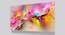 Multicolored Abstract Painting - 24 x 12 inch (multi-color) by Urban Ladder - Design 1 Side View - 799561