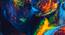 Neon Woman Portrait Painting - 24 x 16 inch (multi-color) by Urban Ladder - Ground View Design 1 - 799580
