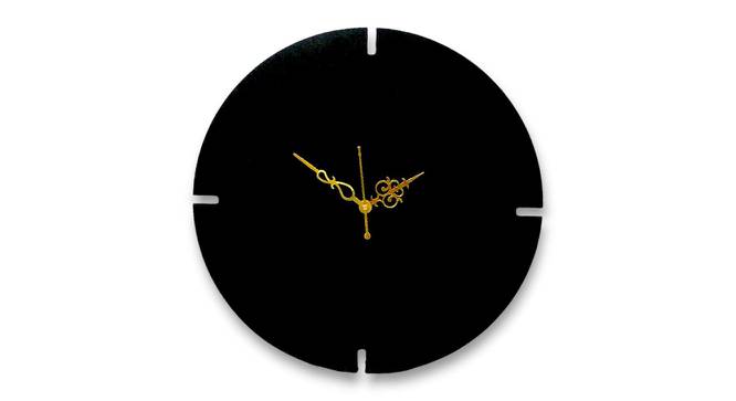 Full Moon Designer Wall Clock - 2 feet (Black) by Urban Ladder - Front View Design 1 - 799621