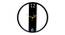 Long Dial Designer Wall Clock - 2 feet (Black) by Urban Ladder - Front View Design 1 - 799623