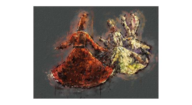 Sufi Dance Painting - 24 x 18 inch (multi-color) by Urban Ladder - Front View Design 1 - 799630