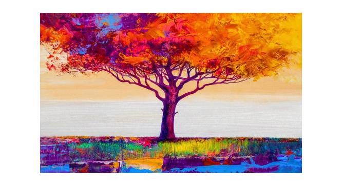 The Sunset Tree Painting - 24 x 15 inch (multi-color) by Urban Ladder - Front View Design 1 - 799634