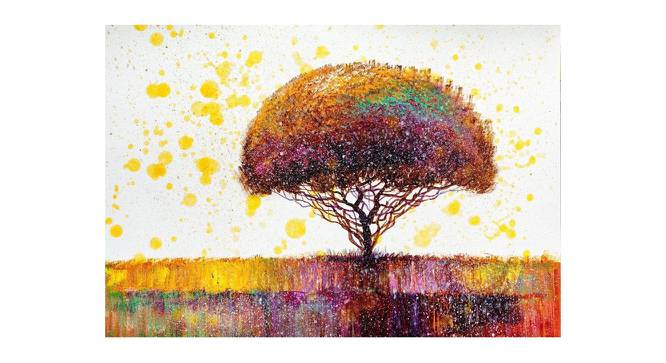 Tree Landscape Painting - 24 x 16 inch (multi-color) by Urban Ladder - Front View Design 1 - 799635