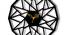 Mandala Designer Wall Clock - 2 feet (Black) by Urban Ladder - Design 1 Side View - 799644