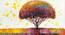 Tree Landscape Painting - 24 x 16 inch (multi-color) by Urban Ladder - Design 1 Side View - 799654