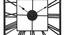 Square Roman Numbers Designer Wall Clock - 2 feet (Black) by Urban Ladder - Ground View Design 1 - 799658