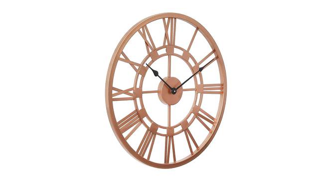 Rose Gold Designer Wall Clock -  2 feet (Pink) by Urban Ladder - Front View Design 1 - 799704