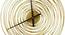 Spiral Wall Clock - 2 feet (Gold) by Urban Ladder - Design 1 Side View - 799717