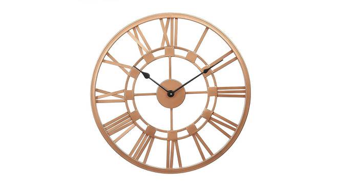Rose Gold Designer Wall Clock -  2 feet (Pink) by Urban Ladder - Design 1 Side View - 799719