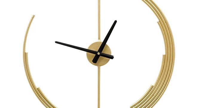 Moon Wall Clock - 2 feet (Gold) by Urban Ladder - Design 1 Side View - 799721