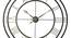 Black & Gold Double Layer Wall Clock - 2 feet (Black) by Urban Ladder - Ground View Design 1 - 799726