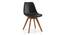 Pashe Dining Chairs - Set of 2 (Black) by Urban Ladder - Close View - 