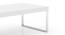 Marcel Coffee Table (White Gloss Finish, Large Size) by Urban Ladder - Top Image - 