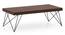 Dyson Coffee Table (Walnut Finish) by Urban Ladder - Close View - 