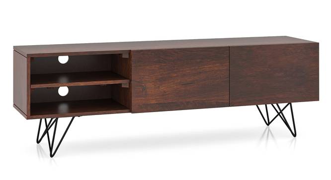 Dyson TV Unit (Walnut Finish) by Urban Ladder - Close View - 