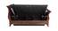 Reagan Non Storage Bed (Walnut Finish, Queen Bed Size) by Urban Ladder - Rear View Design 1 - 801019