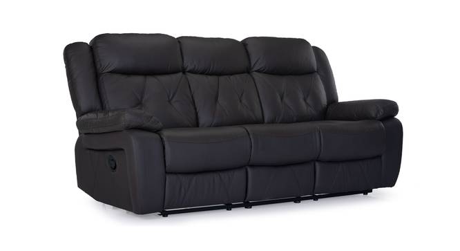 Bosco Recliner (Brown, Three Seater) by Urban Ladder - Front View Design 1 - 801131
