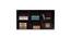 MJF Engineered Wood Bookshelf in Red (Red Finish) by Urban Ladder - Design 1 Side View - 801144