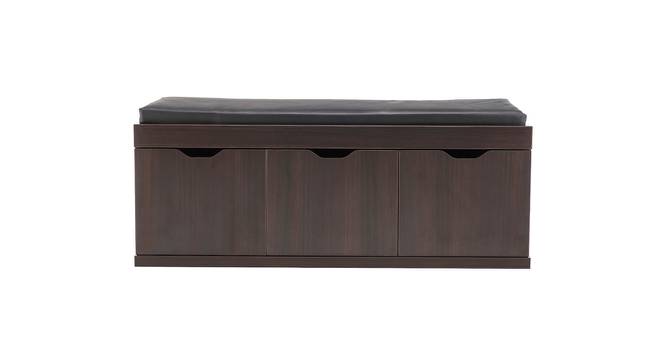 Cedric Engineered Wood Shoe Rack in Brown (Brown Finish) by Urban Ladder - Design 1 Side View - 801196