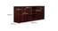 MJF Solid Wood Sideboard (Red Finish) by Urban Ladder - Design 1 Dimension - 801233
