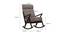 Greg Solid Wood Rocking Chair in Brown (Brown) by Urban Ladder - Design 1 Dimension - 801234