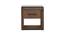 Salvador Engineered Wood Bedside Table in Dark Brown Finish (Brown Finish) by Urban Ladder - Design 1 Side View - 801249