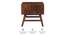 Bassett Steam Beech Wood Side Table (Brown Finish) by Urban Ladder - Ground View Design 1 - 801396