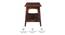 Eero Steam Beech Wood Side Table (Brown Finish) by Urban Ladder - Ground View Design 1 - 801399