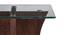 Basil Beech Wood Side Table (Dark Oak Finish) by Urban Ladder - Rear View Design 1 - 801405
