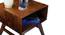 Bassett Steam Beech Wood Side Table (Brown Finish) by Urban Ladder - Ground View Design 1 - 801418