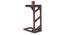 Pole Beech Wood (TALL) Side Table (Dark Oak Finish) by Urban Ladder - Front View Design 1 - 801436