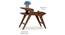 Mackenzie Solid Wood Side Table (Dark Oak Finish) by Urban Ladder - Front View Design 1 - 801440