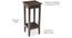 Jive Beech Wood Side Table (Mahogany Finish) by Urban Ladder - Ground View Design 1 - 801463