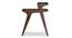 Mackenzie Side Table (Walnut Finish) by Urban Ladder - Rear View Design 1 - 801478