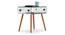 Fox Clear Glass Side Table (Glass Finish) by Urban Ladder - Front View Design 1 - 801514