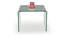 Kiara Clear Glass Side Table (Glass Finish) by Urban Ladder - Front View Design 1 - 801515