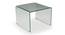 Kiara Clear Glass Side Table (Glass Finish) by Urban Ladder - Design 1 Side View - 801528