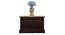 Catherine Stone Side Table (White Finish) by Urban Ladder - Rear View Design 1 - 801558