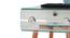 Fox Clear Glass Side Table (Glass Finish) by Urban Ladder - Rear View Design 1 - 801560