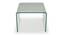 Kiara Clear Glass Side Table (Glass Finish) by Urban Ladder - Rear View Design 1 - 801562