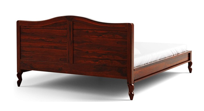 Ashmore Platform Bed (King Bed Size, HONEY Finish) by Urban Ladder - - 